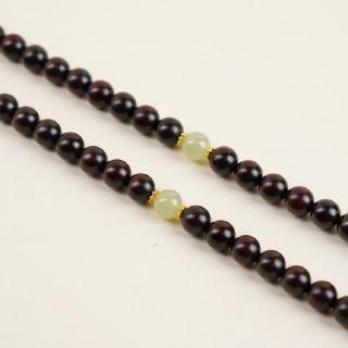 🪷一眼惊鸿的东方禅意!【和田玉×小叶紫檀】108颗长项链,骨子里的